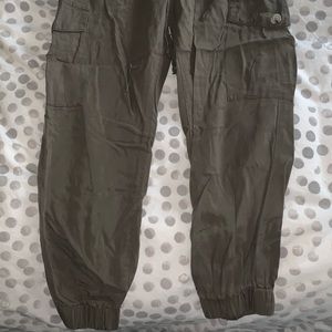 NWT Army Green Joggers